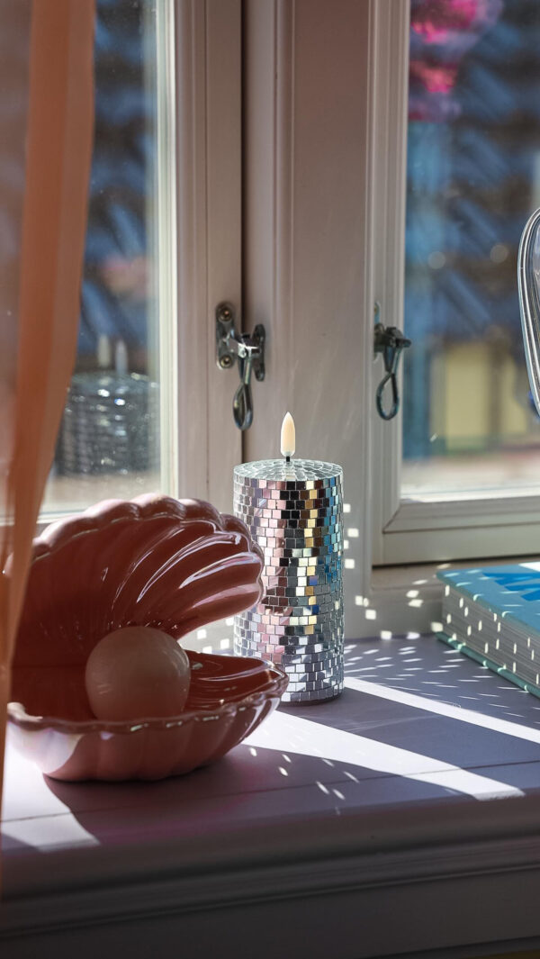 FOREVER DISCO - LED CANDLE 7X15CM - Billede 3