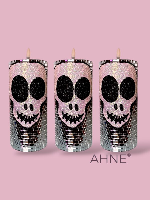 1STK FOREVER DISCO (8X18CM) LED SKULL